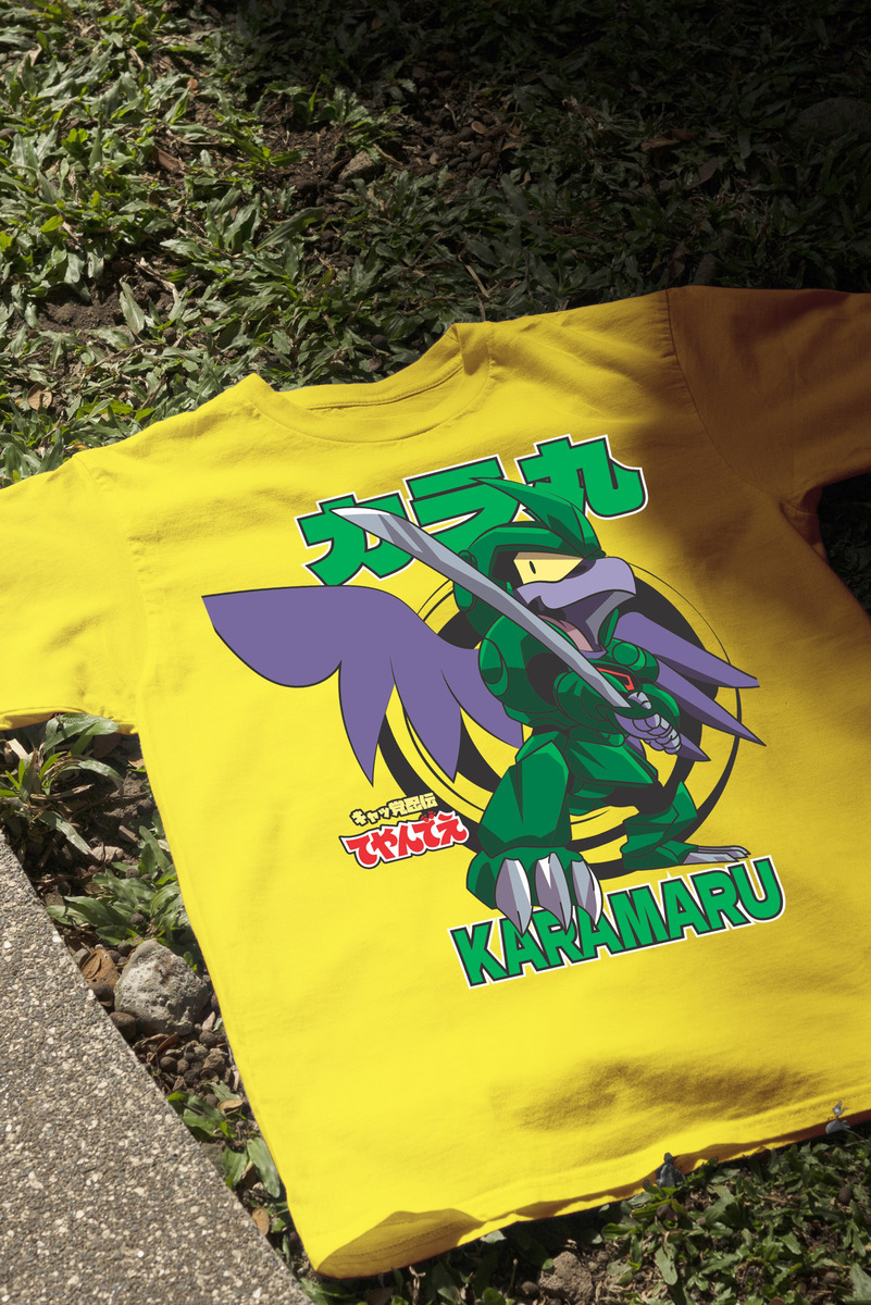 Remera: Karamaru Gatos Samurai Memoestampados - Imagen 6