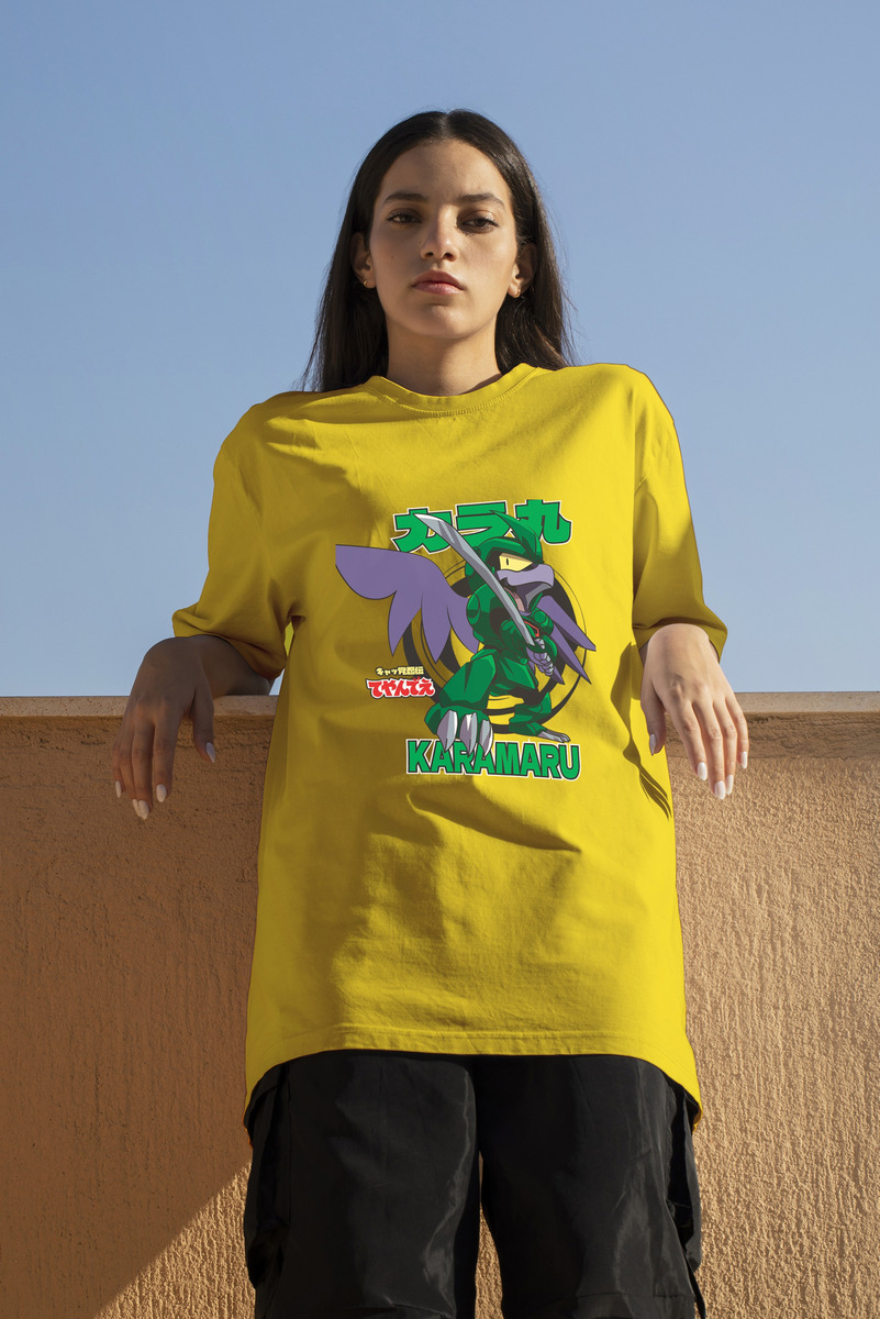 Remera: Karamaru Gatos Samurai Memoestampados - Imagen 5
