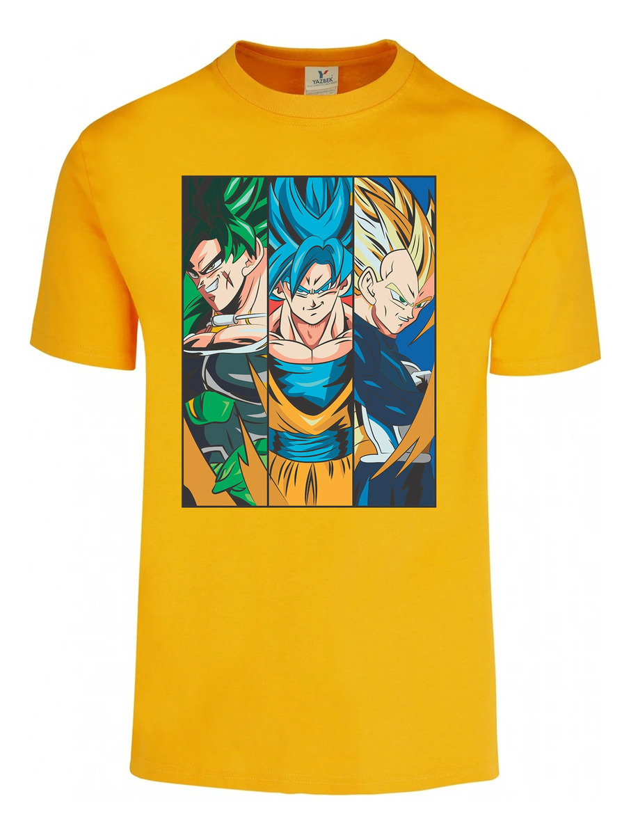 Remera: Broly Goku Vegeta Memoestampados - Imagen 5