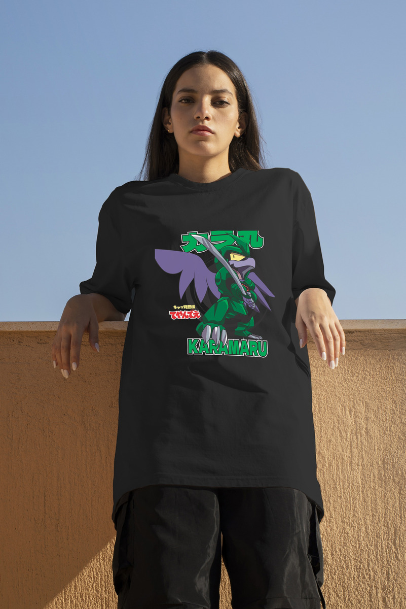 Remera: Karamaru Gatos Samurai Memoestampados - Imagen 2