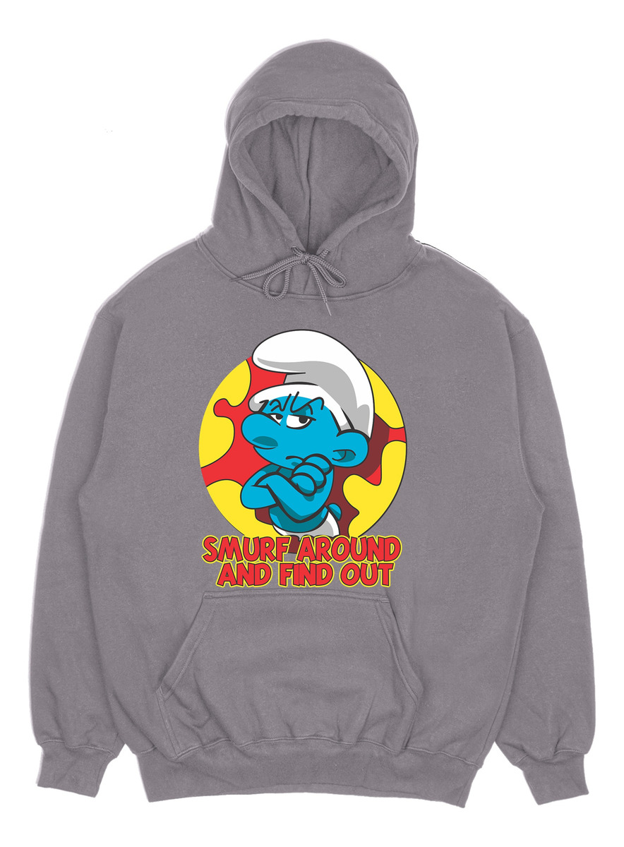 Canguro Smurf Pitufos Memoestampados - Imagen 7