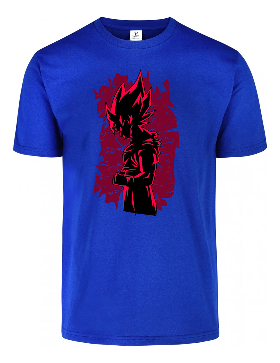 Remera: Goku Red 01 Memoestampados - Imagen 8