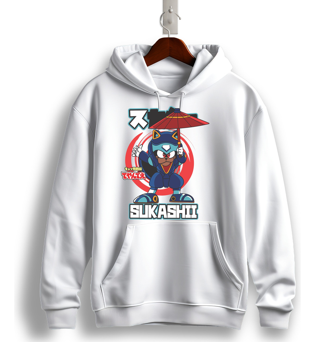 Canguro Sukashii Gatos Samurai Memoestampados - Imagen 3