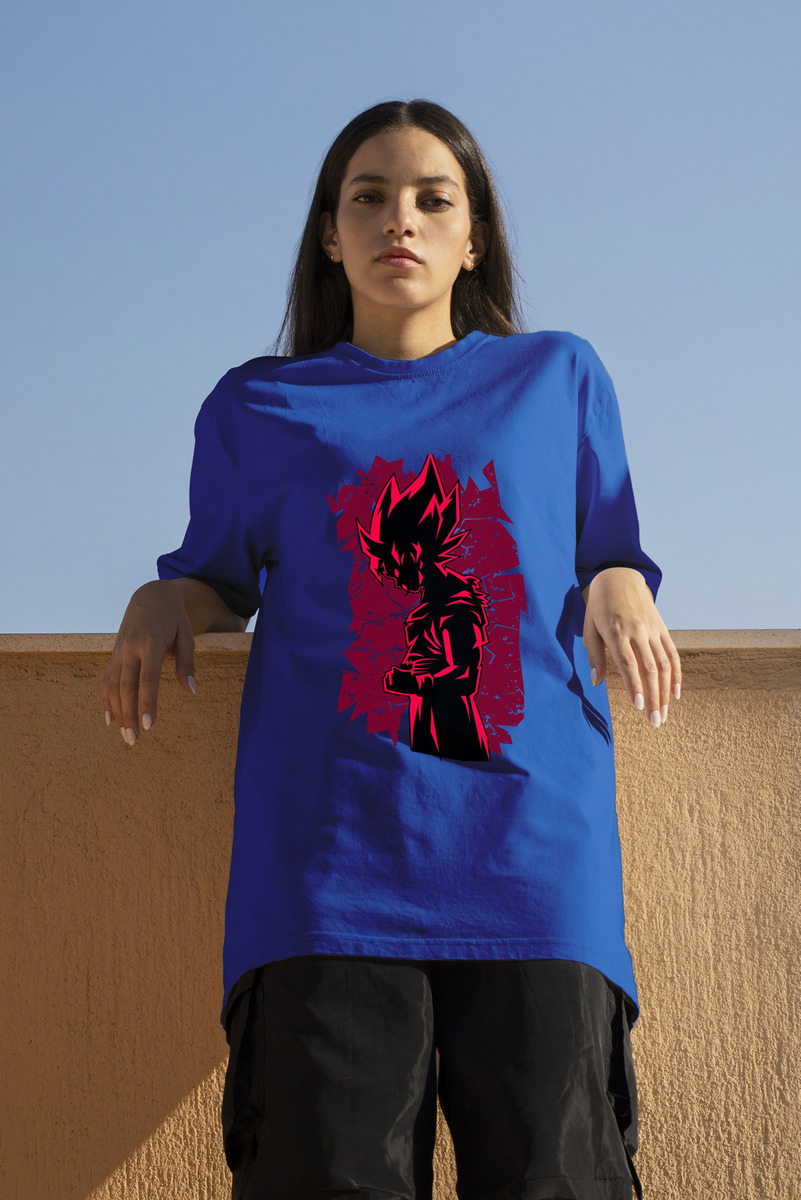 Remera: Goku Red 01 Memoestampados - Imagen 7