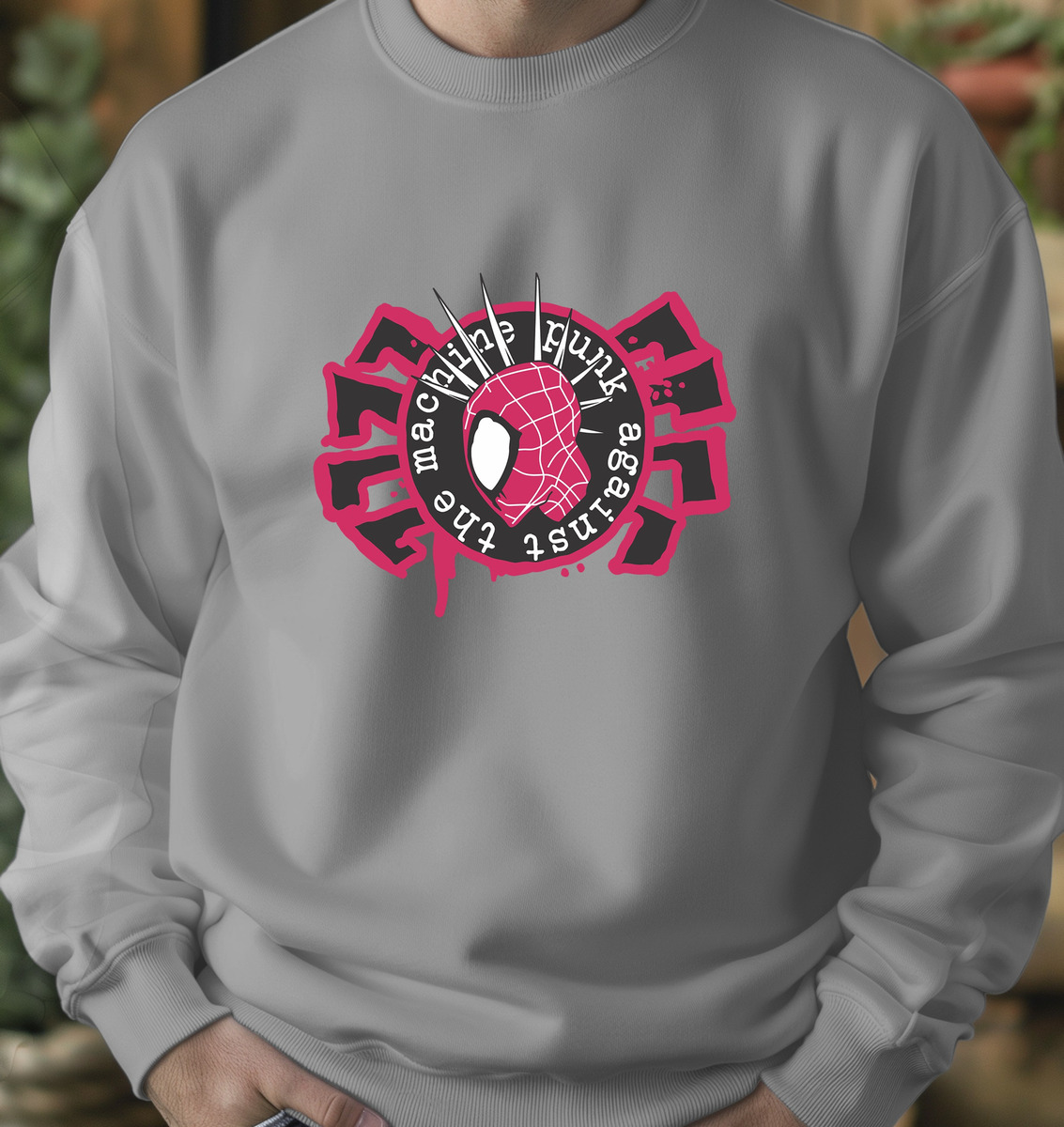 Buzo Punk Against The Machine Memoestampados - Imagen 9