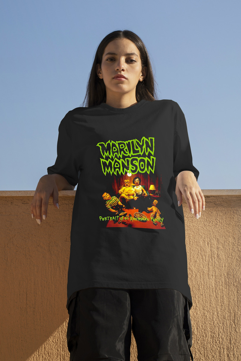 Remera: Marilyn Manson 01 Memoestampados