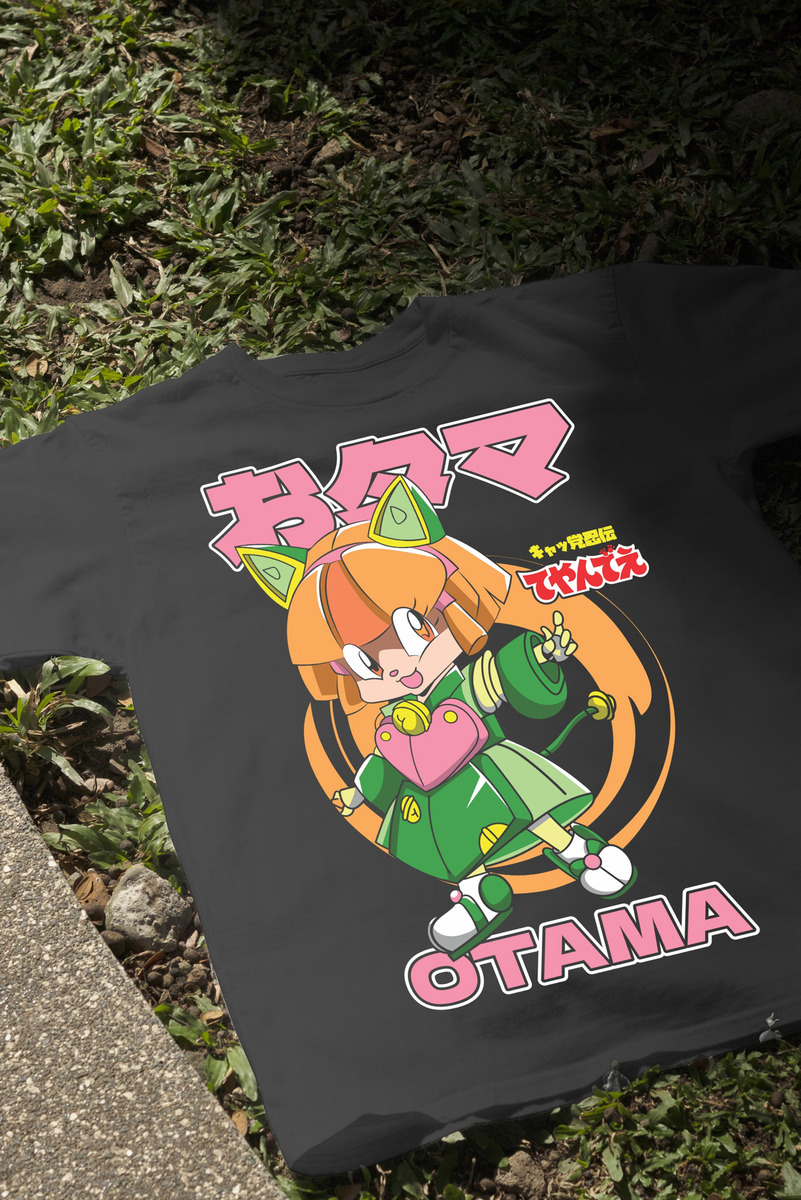 Remera: Otama Francine Gatos Samurai Memoestampados - Imagen 3