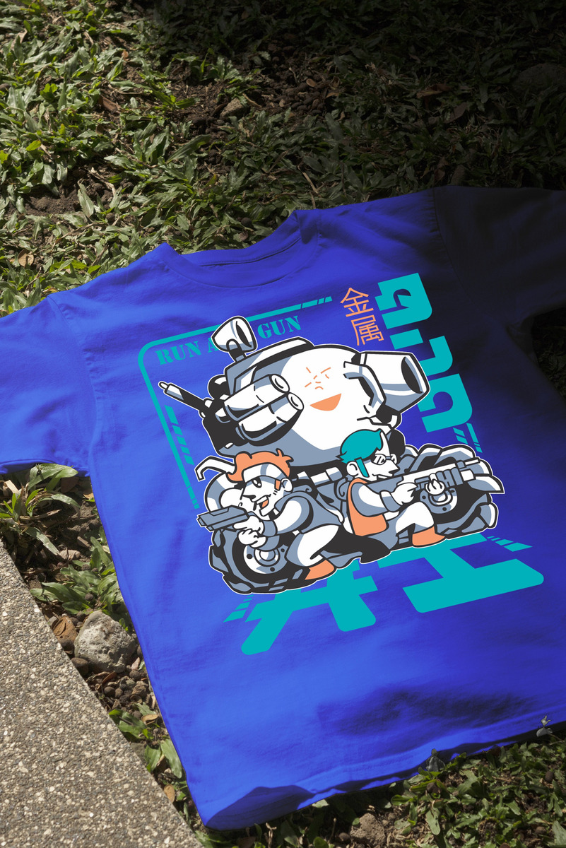 Remera: Metal Slug Kawai Memoestampados - Imagen 9
