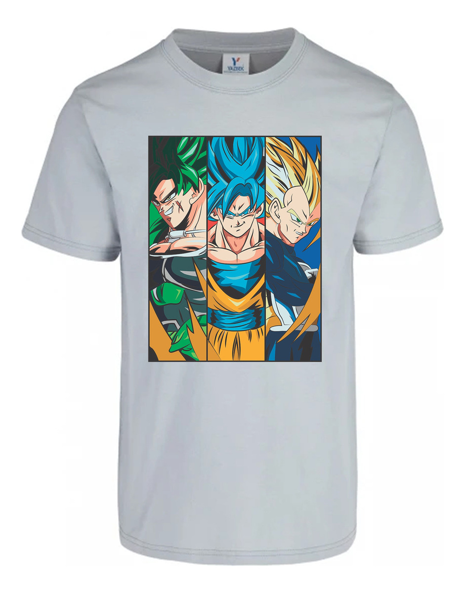 Remera: Broly Goku Vegeta Memoestampados - Imagen 11