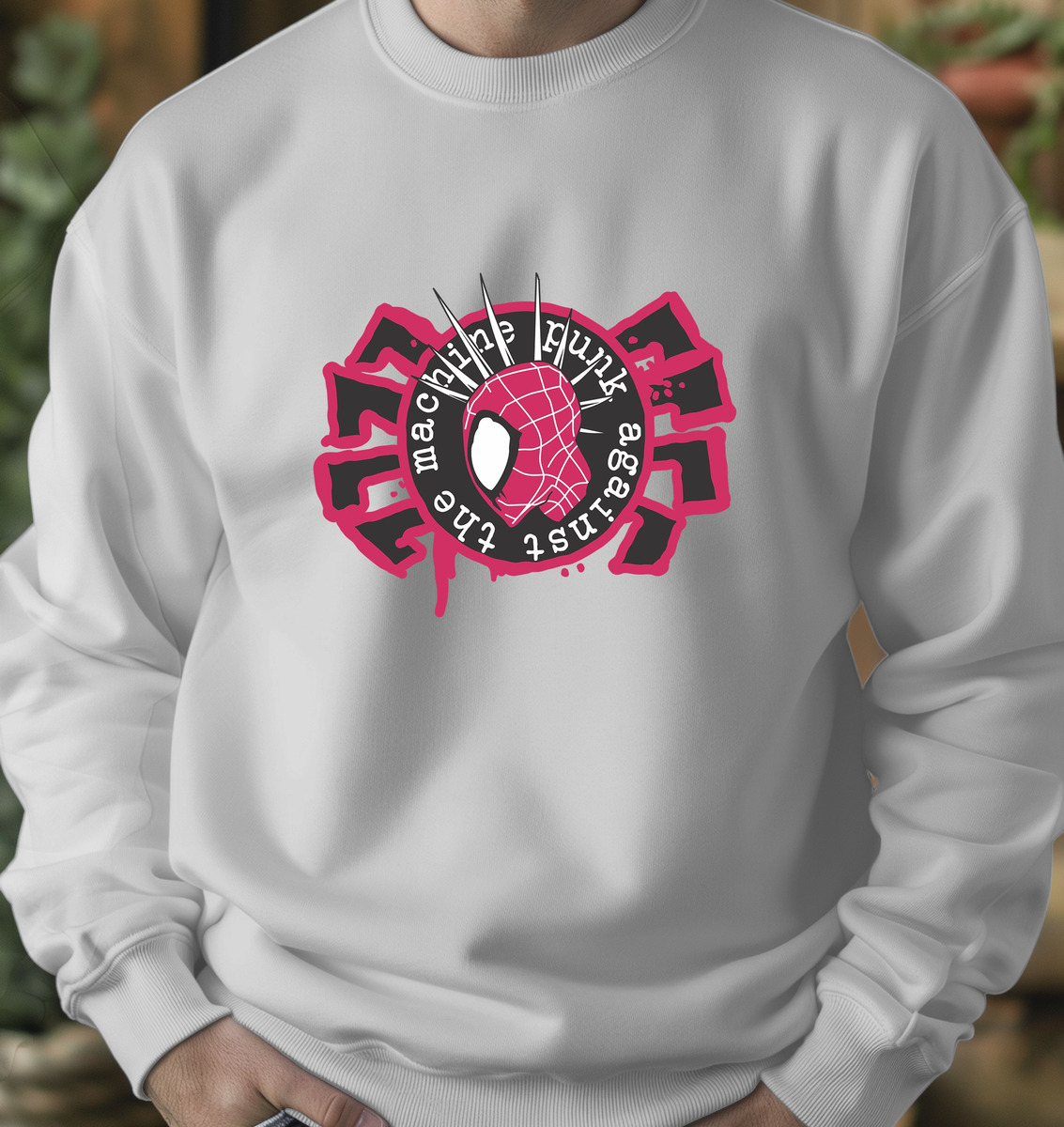 Buzo Punk Against The Machine Memoestampados - Imagen 3