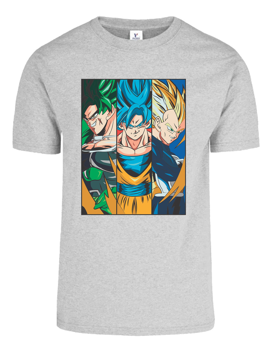 Remera: Broly Goku Vegeta Memoestampados - Imagen 15
