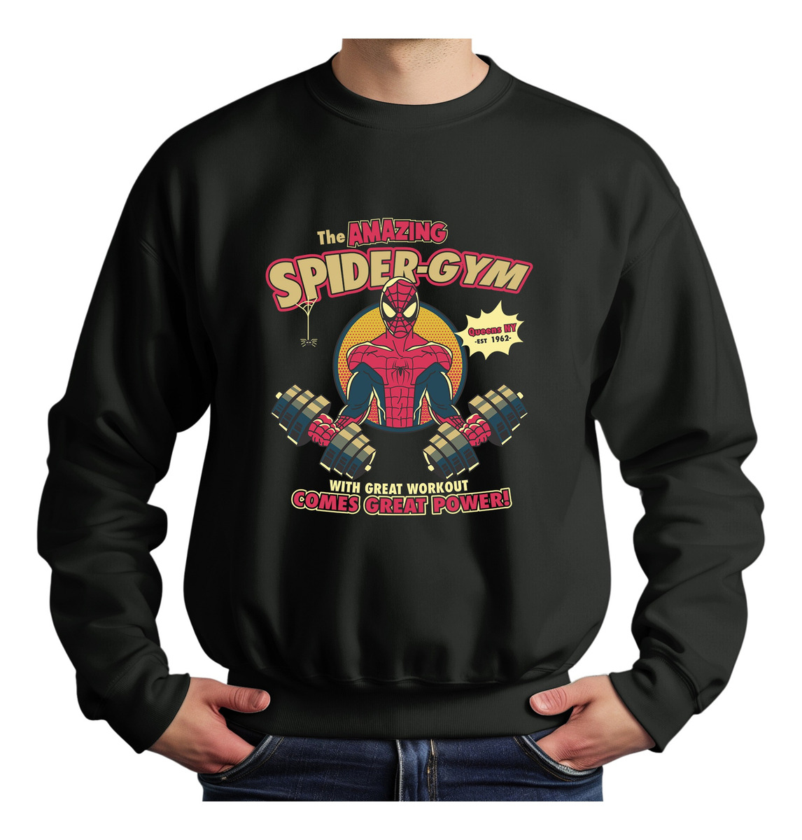Buzo Spider-gym Memoestampados - Imagen 5