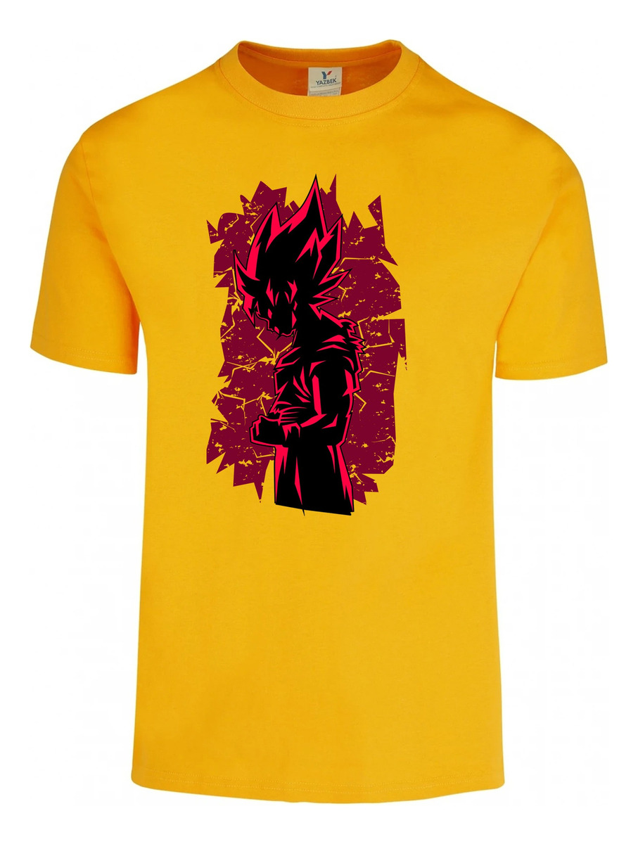 Remera: Goku Red 01 Memoestampados - Imagen 5