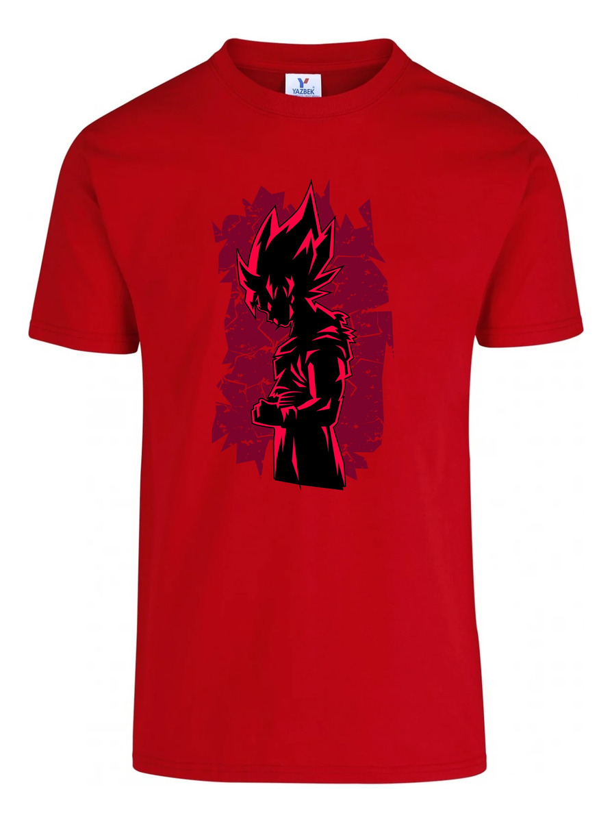 Remera: Goku Red 01 Memoestampados - Imagen 17