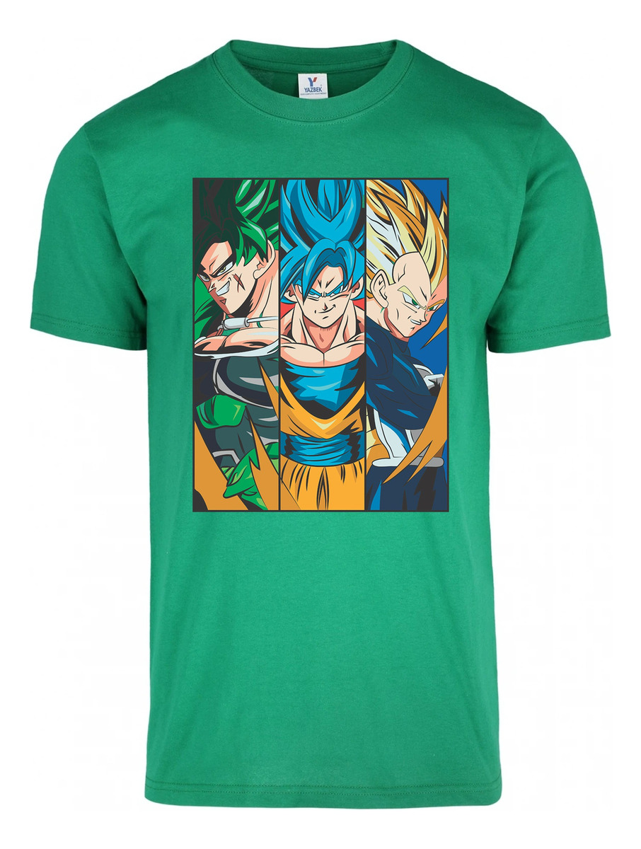 Remera: Broly Goku Vegeta Memoestampados - Imagen 22