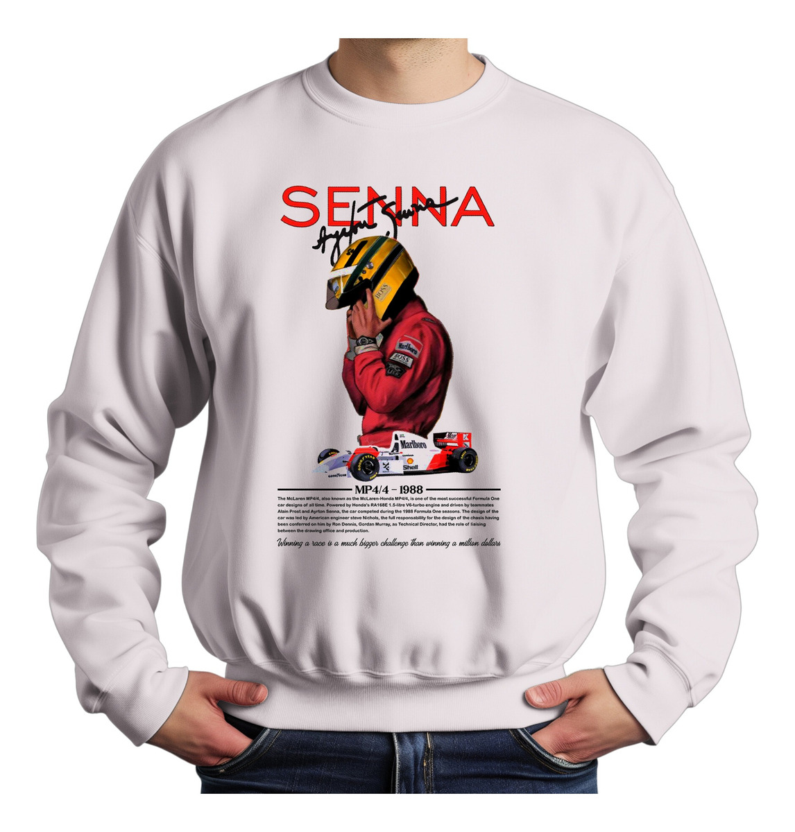 Buzo Ayrton Senna Memoestampados - Imagen 11