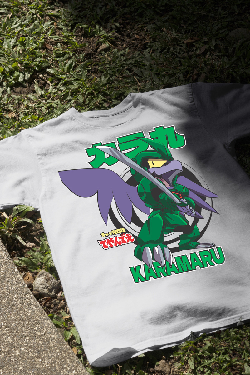 Remera: Karamaru Gatos Samurai Memoestampados - Imagen 15