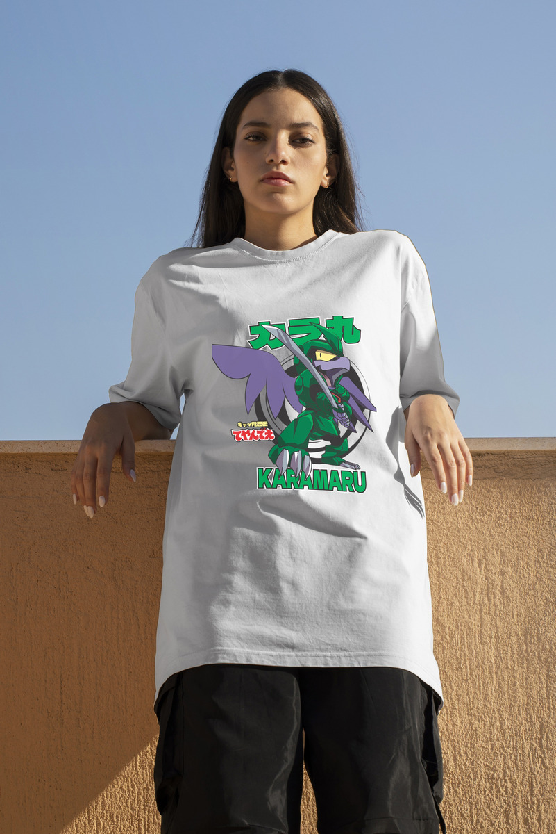 Remera: Karamaru Gatos Samurai Memoestampados - Imagen 11
