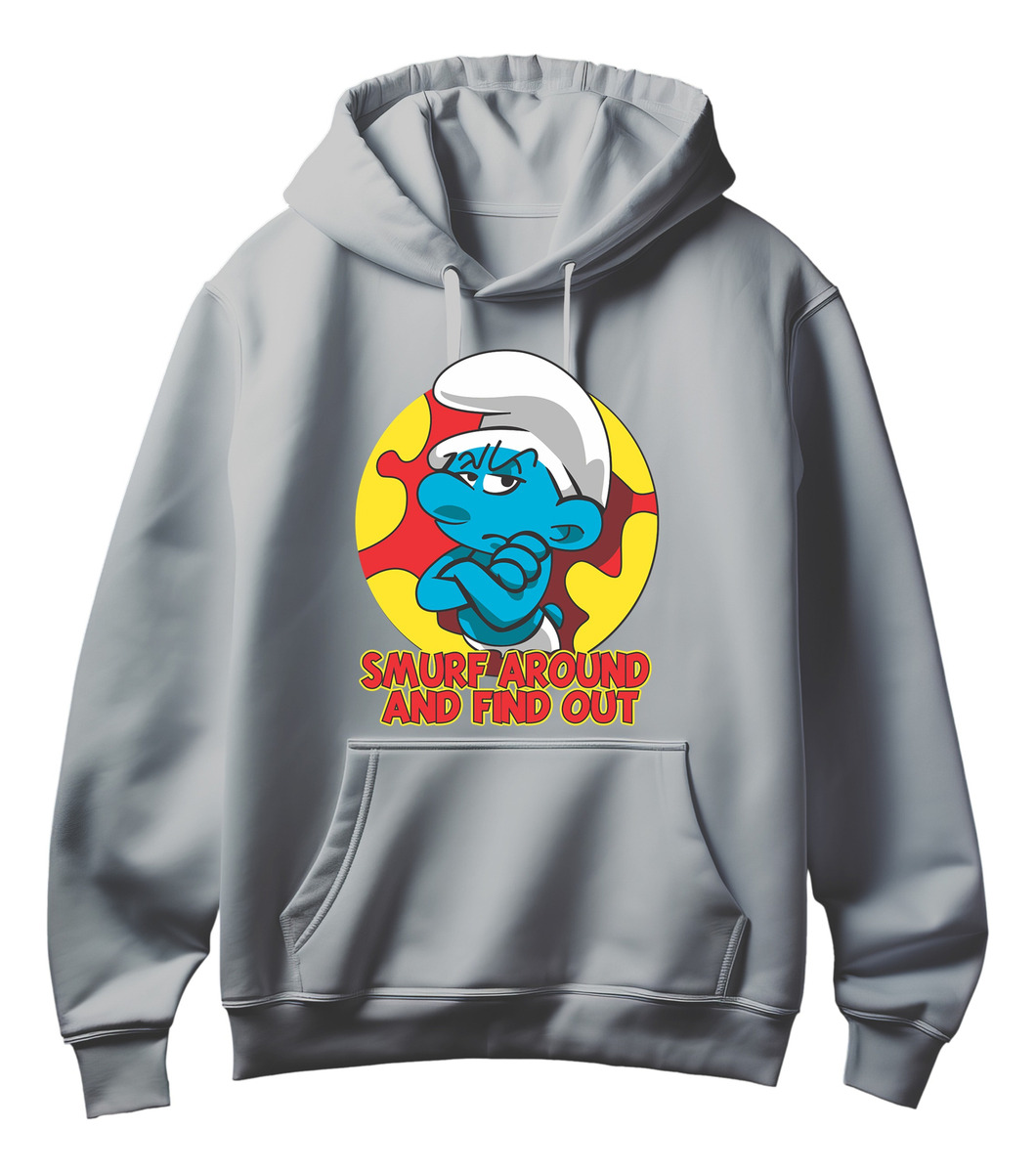 Canguro Smurf Pitufos Memoestampados - Imagen 8