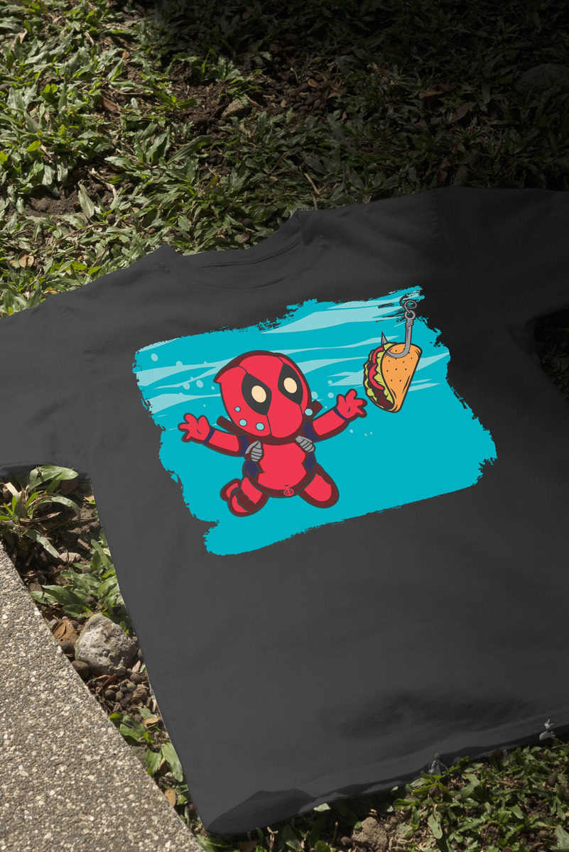 Remera: Deadpool`s Chimichangas Memoestampados - Imagen 3