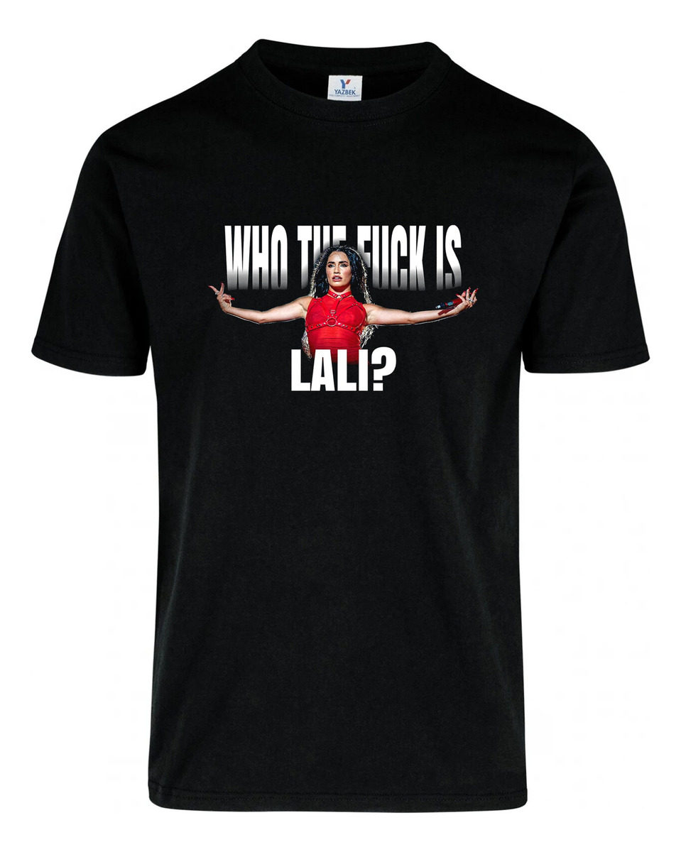 Remera: Who The Fxxk Is Lali 03 Memoestampados - Imagen 2