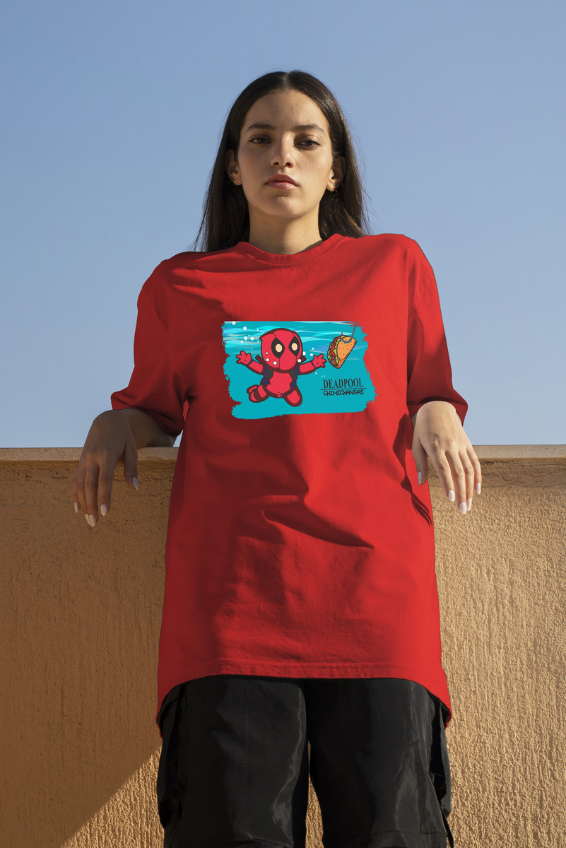 Remera: Deadpool`s Chimichangas Memoestampados - Imagen 8
