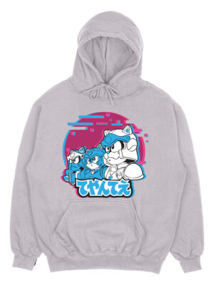 Canguro Gatos Samurai Glitch Memoestampados