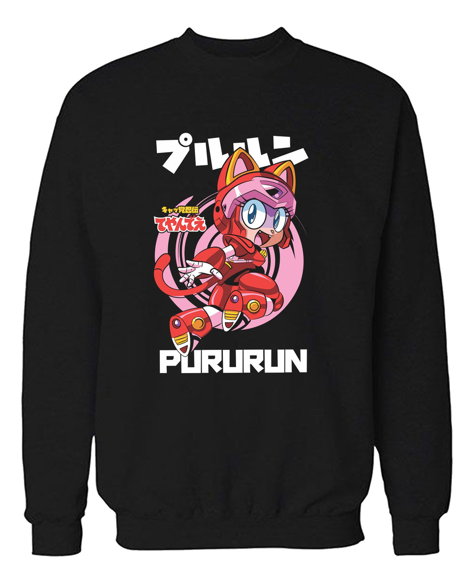 Buzo Pururun Gatos Samurai Memoestampados - Imagen 6