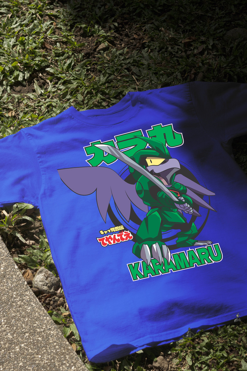 Remera: Karamaru Gatos Samurai Memoestampados - Imagen 9