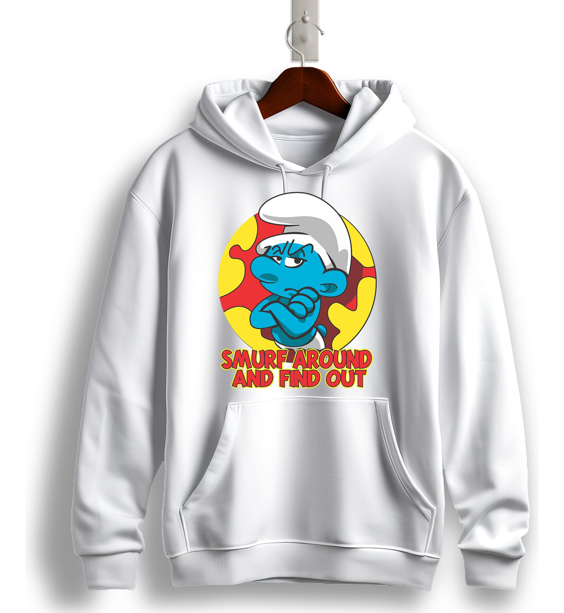 Canguro Smurf Pitufos Memoestampados - Imagen 3