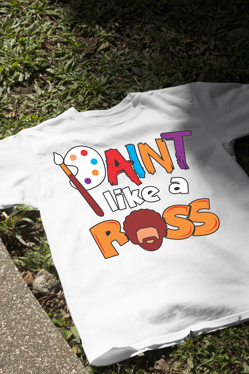 Remera: Paint Like A Ross Memoestampados - Imagen 12