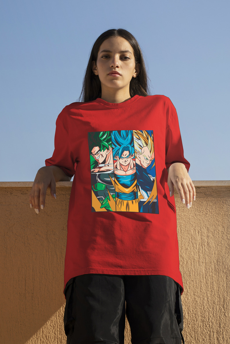 Remera: Broly Goku Vegeta Memoestampados - Imagen 18