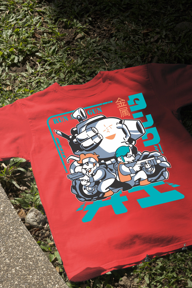 Remera: Metal Slug Kawai Memoestampados - Imagen 18