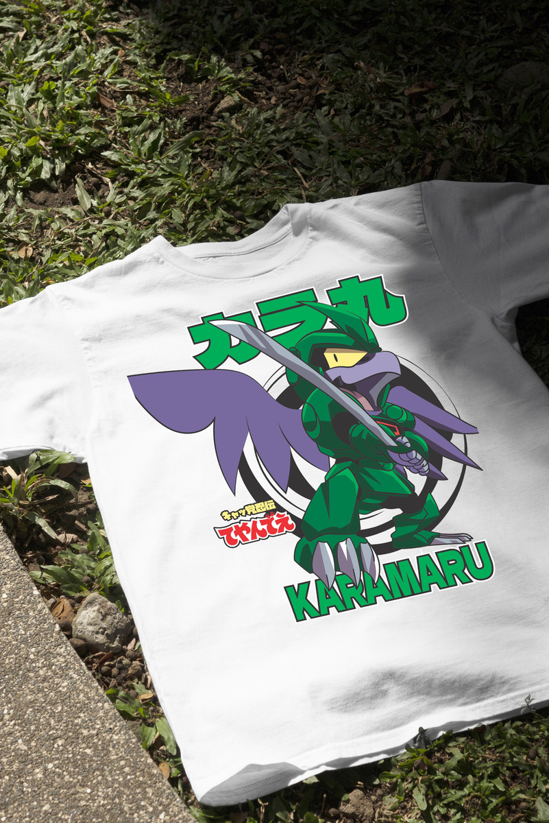 Remera: Karamaru Gatos Samurai Memoestampados - Imagen 12