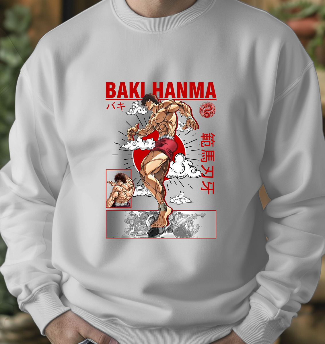 Buzo Baki Hanma 02 Memoestampados