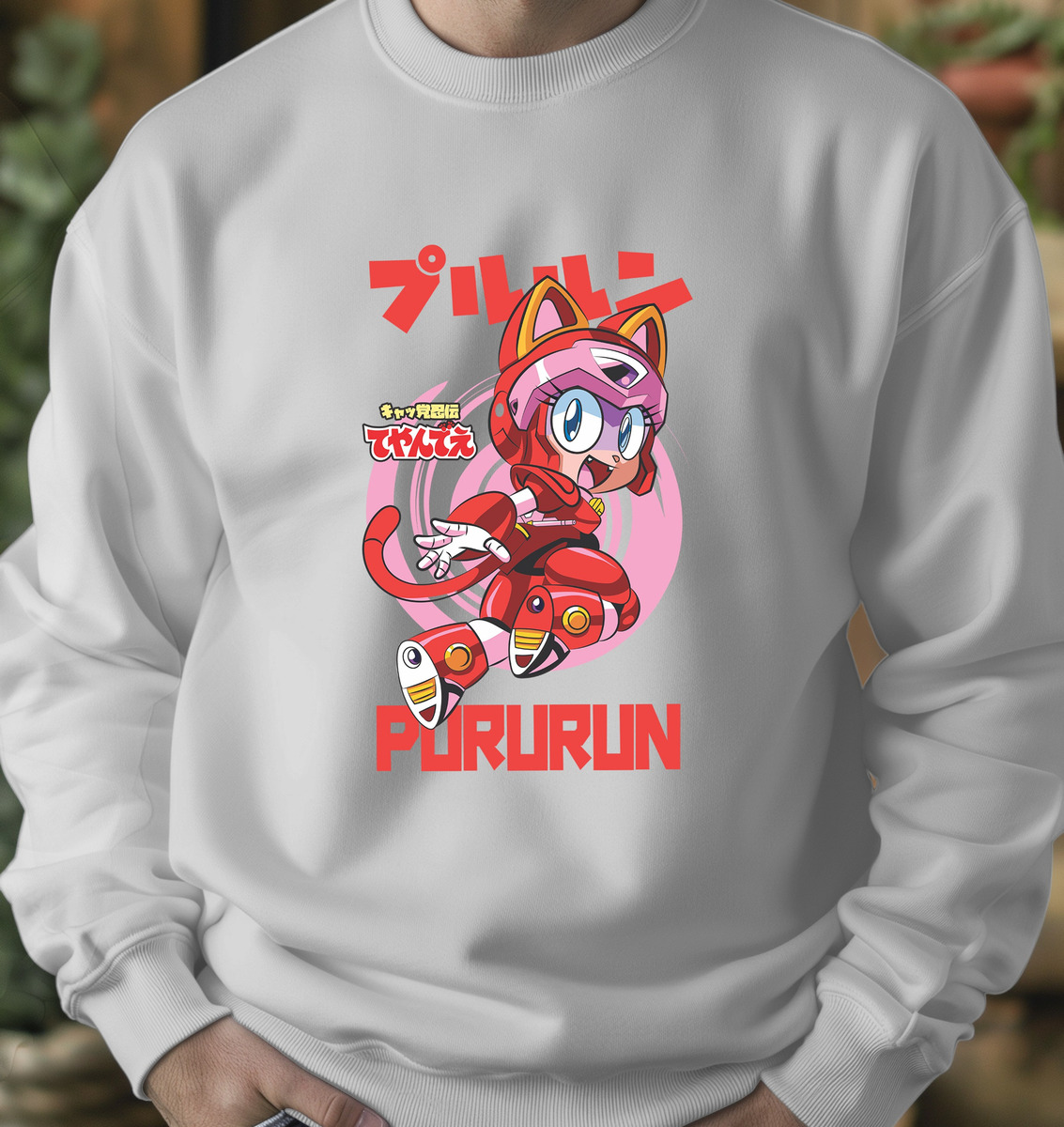 Buzo Pururun Gatos Samurai Memoestampados - Imagen 4