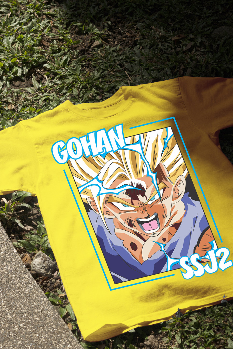 Remera: Dbz Gohan Ssj2 Memoestampados - Imagen 15
