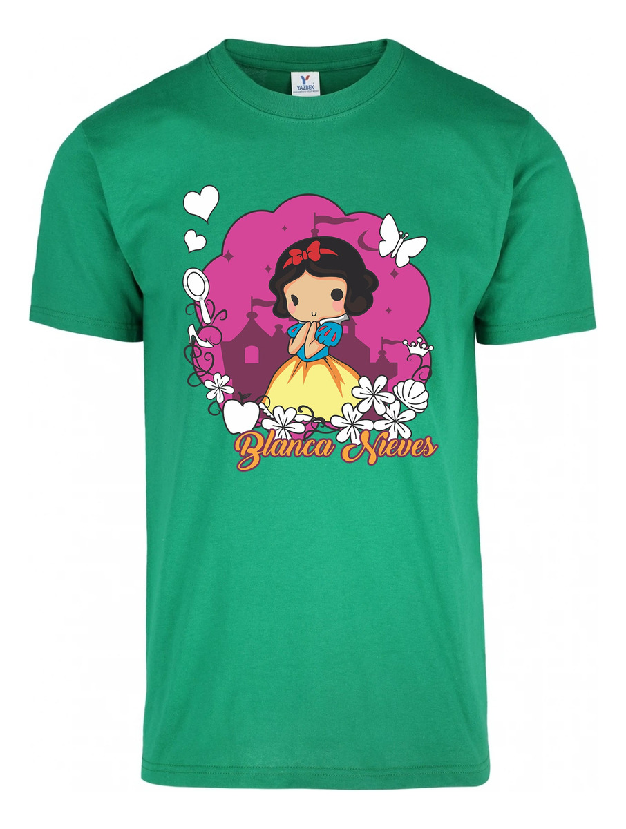 Remera: Blanca Nieves Chibis Memoestampados - Imagen 11