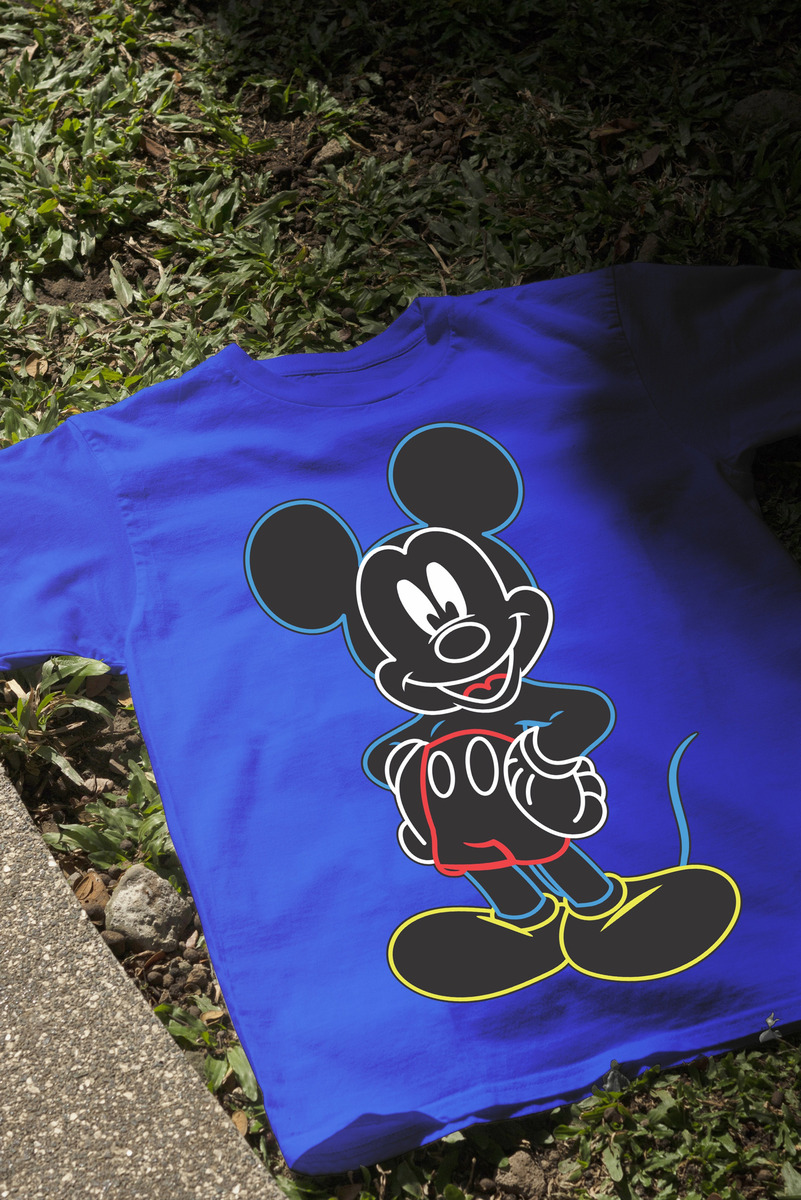 Remera: Mickey Neón Memoestampados - Imagen 9