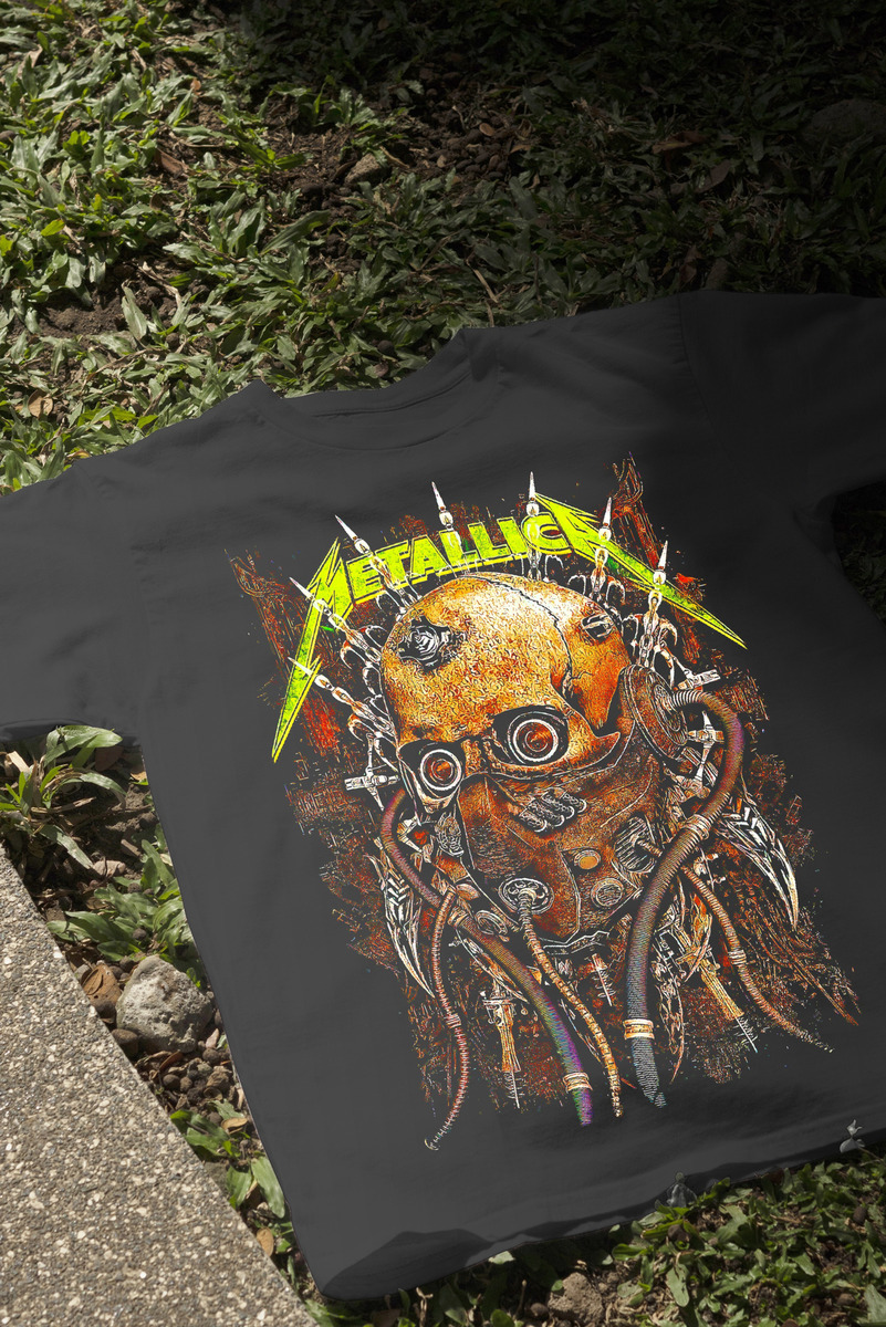 Remera: Metallica 07 Memoestampados - Imagen 4