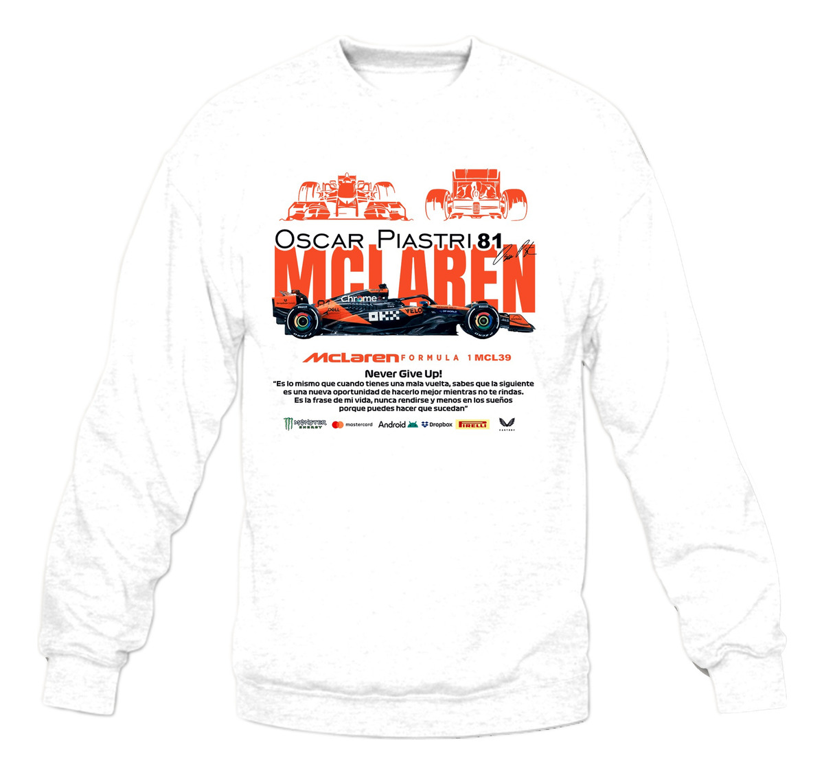 Buzo F1 Mclaren Oscar Memoestampados - Imagen 2