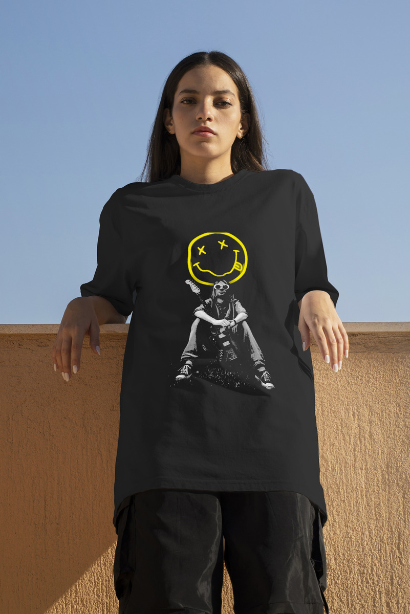 Remera: Nirvana Kurt Memoestampados - Imagen 3