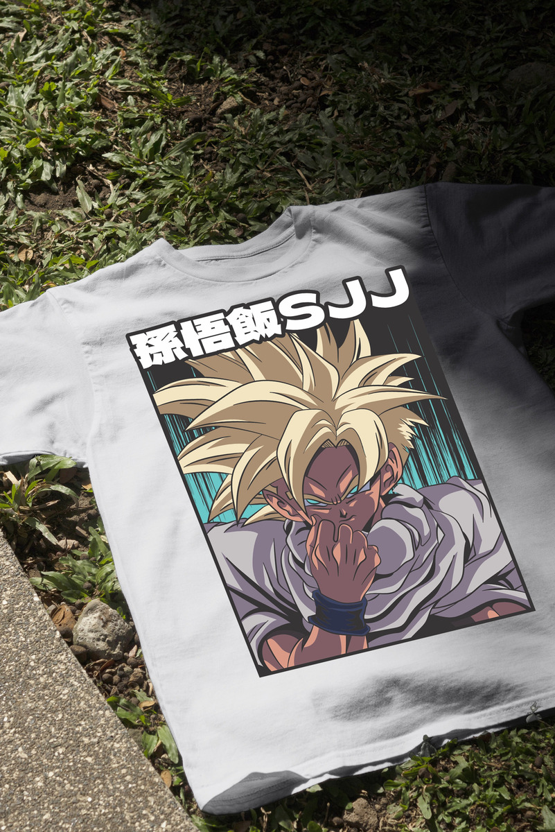 Remera: Dbz Gohan Ssj Memoestampados - Imagen 18