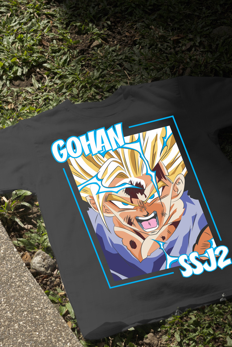 Remera: Dbz Gohan Ssj2 Memoestampados - Imagen 3
