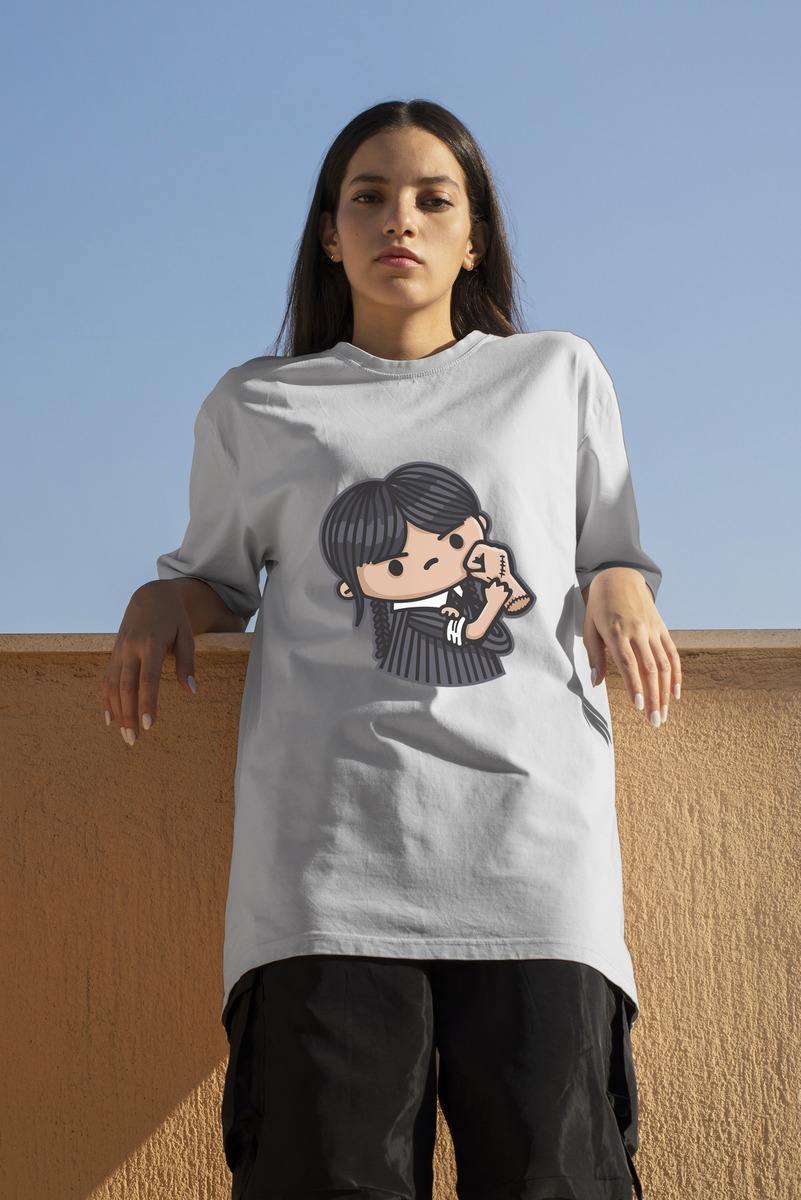 Remera: Merlina Chibi Memoestampados - Imagen 17