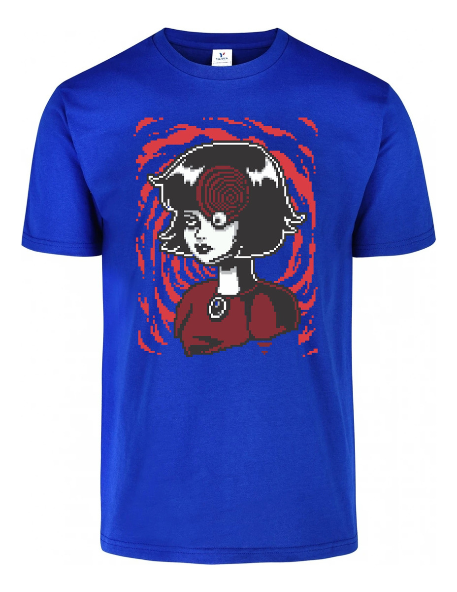 Remera: Junji Ito-anime Ojo Memoestampados - Imagen 5