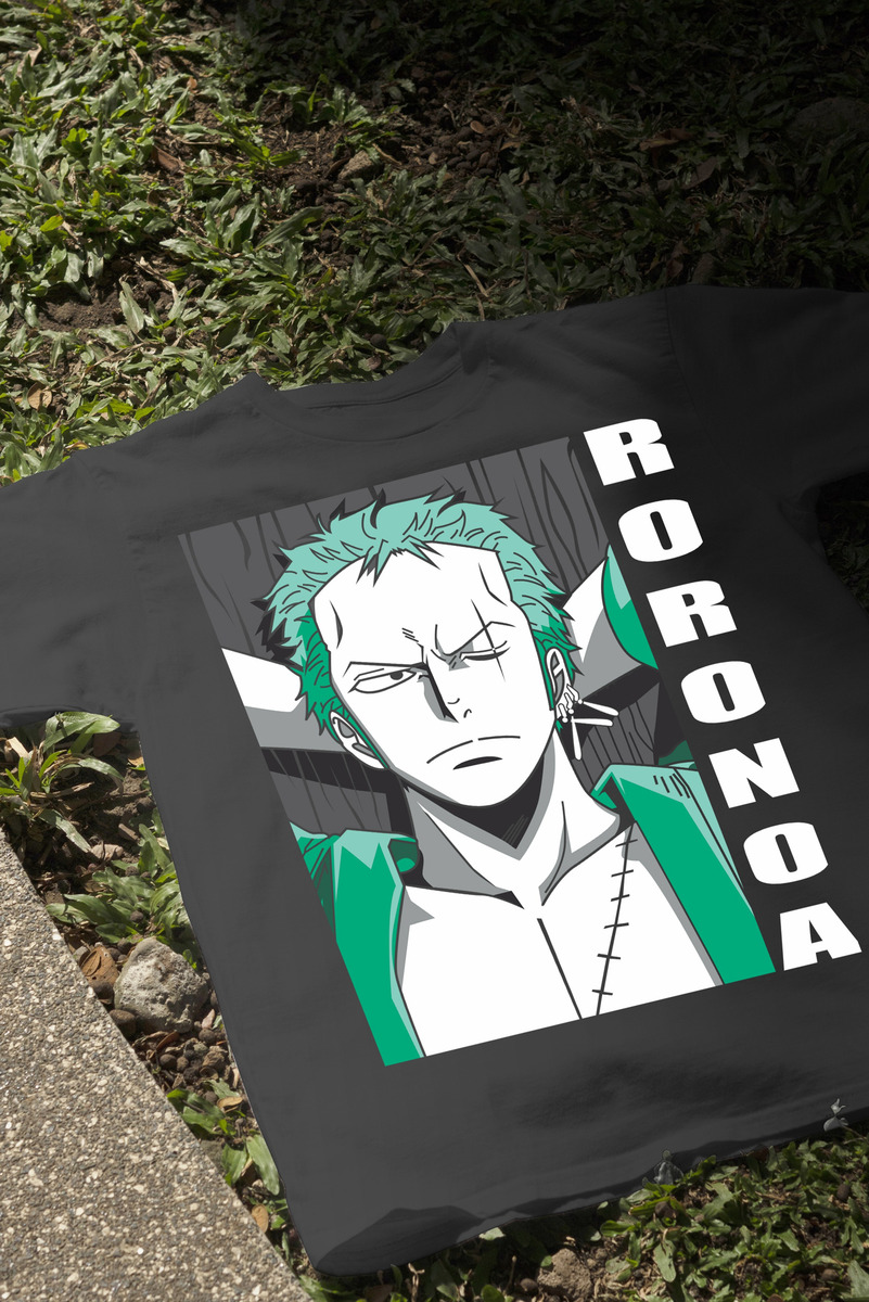 Remera: Roronoa Zooro One Piece Memoestampados - Imagen 3