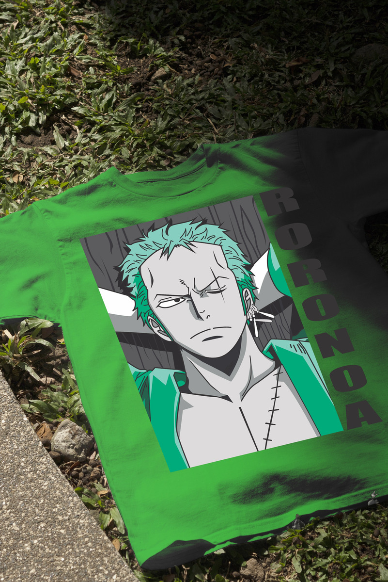 Remera: Roronoa Zooro One Piece Memoestampados - Imagen 15