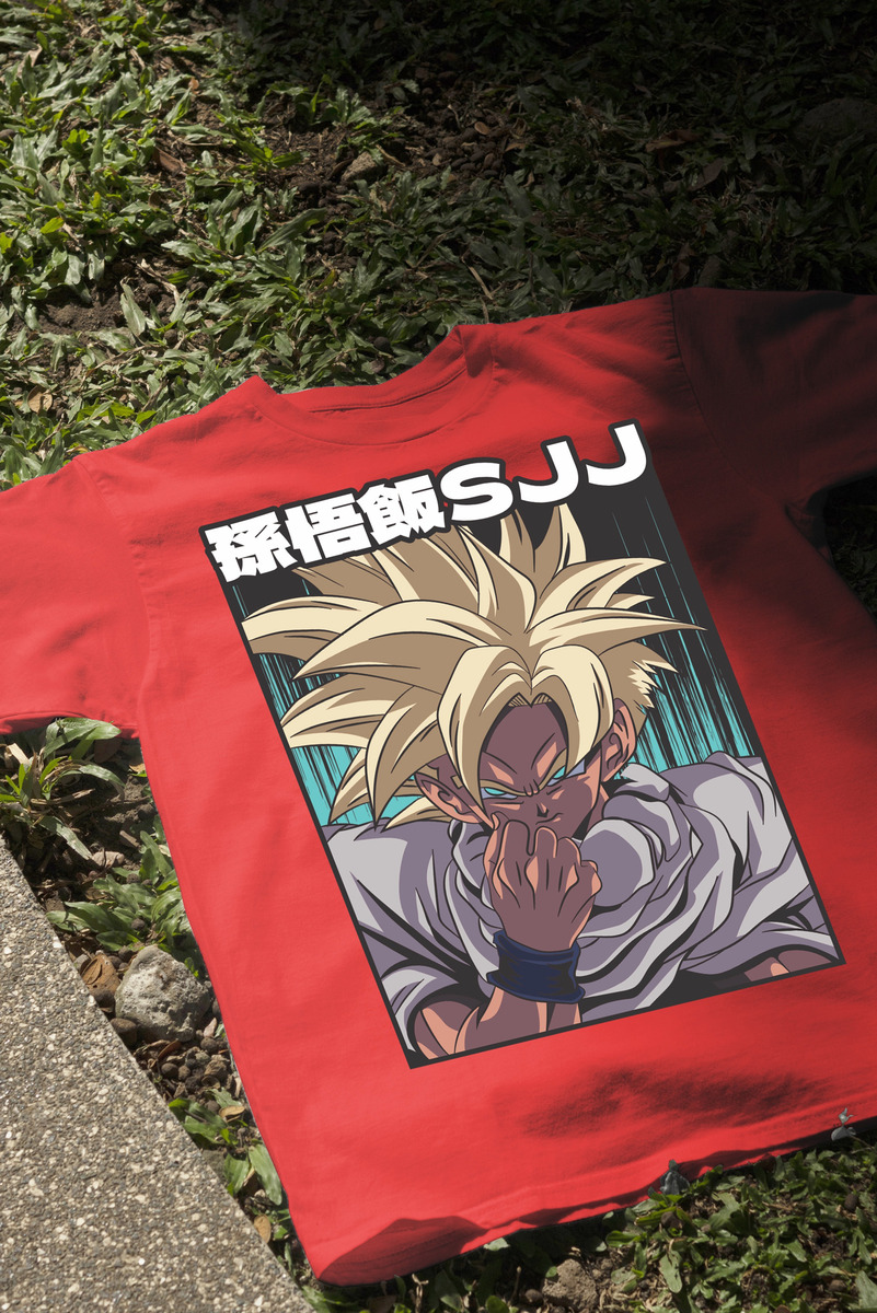 Remera: Dbz Gohan Ssj Memoestampados - Imagen 9