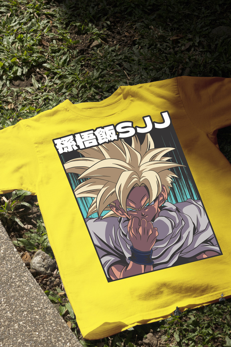 Remera: Dbz Gohan Ssj Memoestampados - Imagen 15